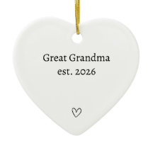Cœur de grand-mère personnalisé