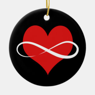 Décoration En Céramique Coeur infini