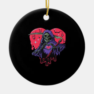 Décoration En Céramique Coeur Mains Reaper Classique