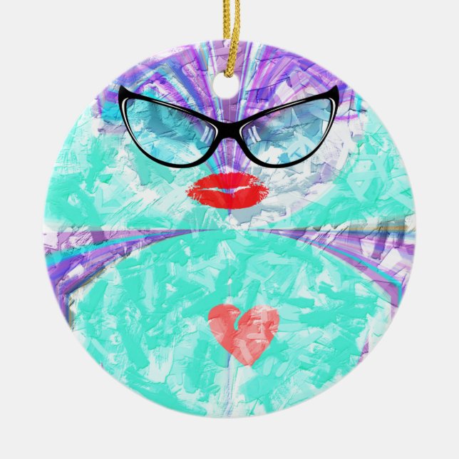 Décoration En Céramique Coeur parfait (Devant)