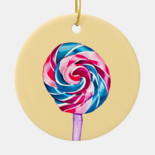 Décoration En Céramique Collipop eau couleur bonbon art