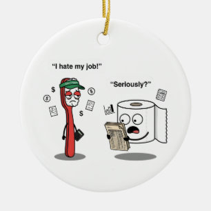 Décoration En Céramique Comptable d'humour sarcastique Drôle Sassy Meme