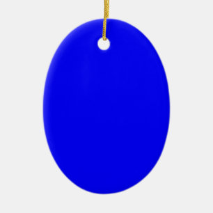 Décoration En Céramique Concepteur Customisé couleur bleue