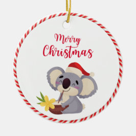 Décoration En Céramique Conception de boisson de Noël Cute Koala en Austra
