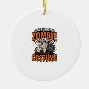 Décoration En Céramique Conception de chemise Halloween Costume Zombie Vin