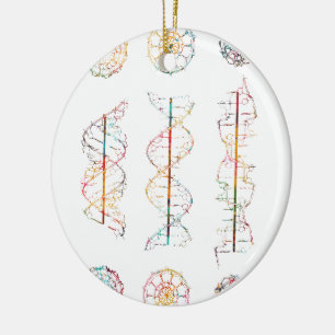 Décoration En Céramique Conformation de l'hélice ADN