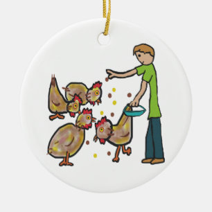 Décoration En Céramique Conservation du poulet
