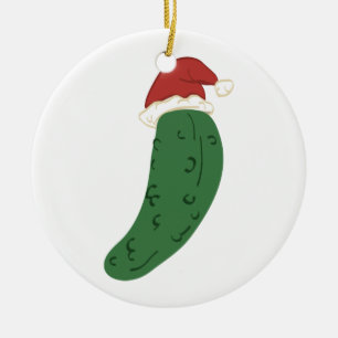 Décoration En Céramique Conserves au vinaigre de Noël