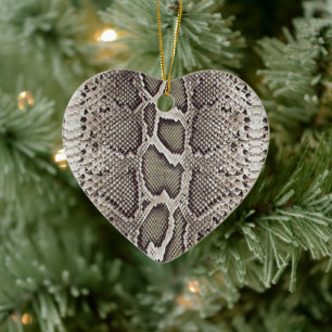 Décoration En Céramique Constrictor Faux Boa Snakeskin