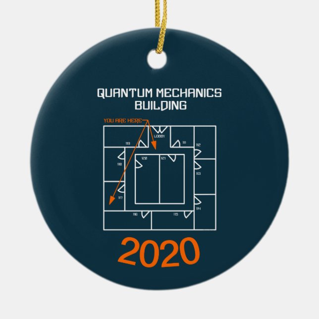 Décoration En Céramique Construction de la mécanique quantique (Devant)