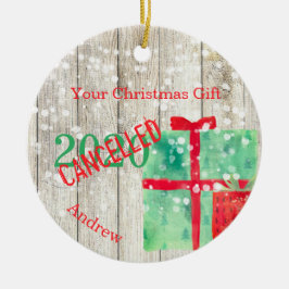 Décoration En Céramique Corona Noël Holiday 2020 Rustic Wood Personnel