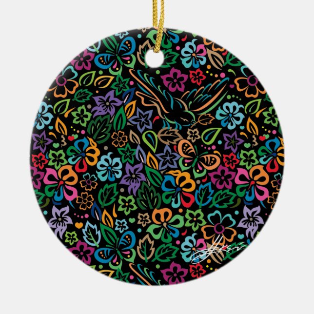 Décoration En Céramique Couleur de vie (Devant)