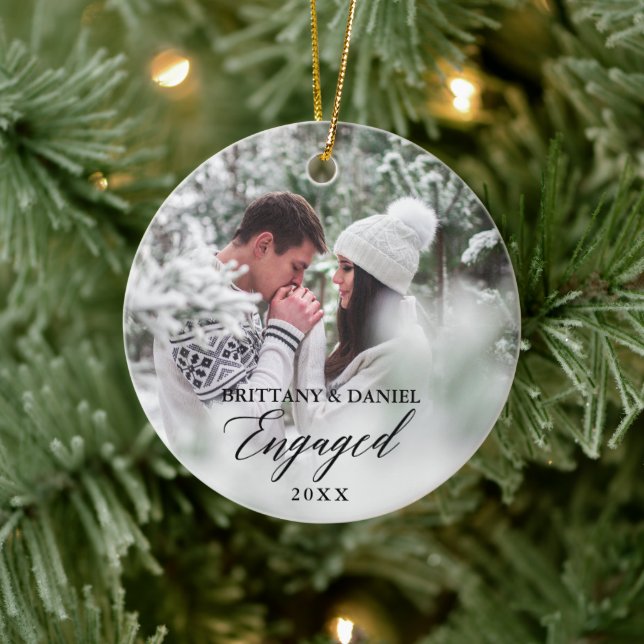 Décoration En Céramique Couple photo de calligraphie moderne (Arbre)