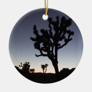 Décoration En Céramique Crépuscule d'arbre de Joshua