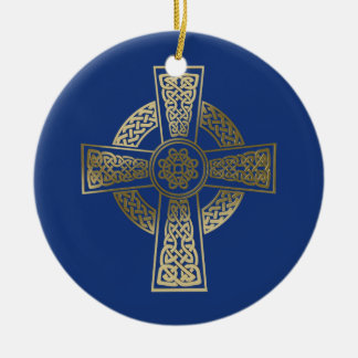 Décoration En Céramique croix celtique