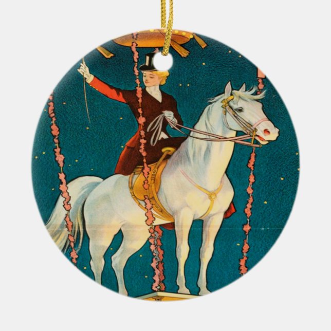 Décoration En Céramique Cru : cirque Barnum et Bailey - (Devant)