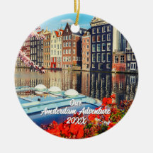 Custom Travel Photo Christmas Tree
