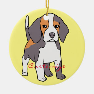 Décoration En Céramique Cute Beagle race de chien Thunder_Cove