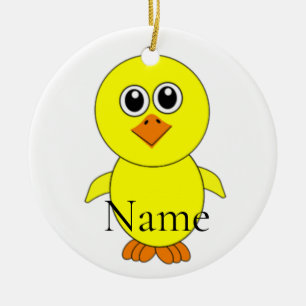 Décoration En Céramique Cute Chick Thunder_Cove