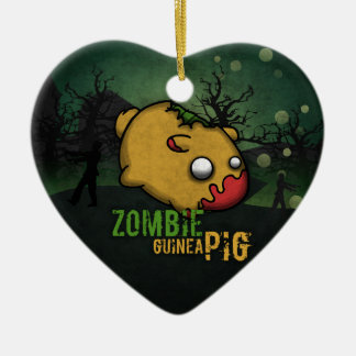 Décoration En Céramique Cute Zombie Guinea Pig