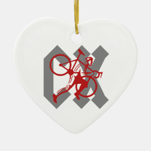 Décoration En Céramique Cyclocross