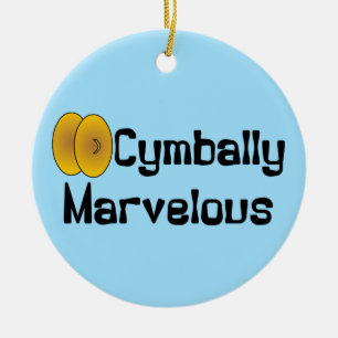 Décoration En Céramique Cymbalement merveilleux