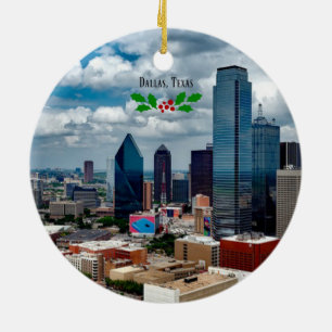 Décoration En Céramique Dallas, Texas skyline