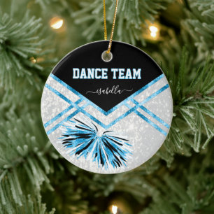 Décoration En Céramique Dance Team Black, White et Baby Parties scintillan