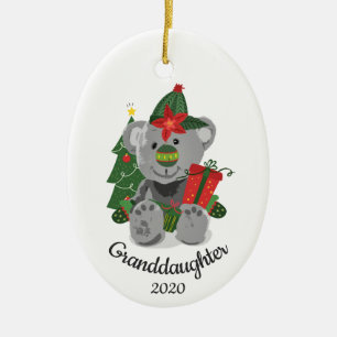 Décoration En Céramique Dé Noël Custom Teddy Ours mou Jouet animal