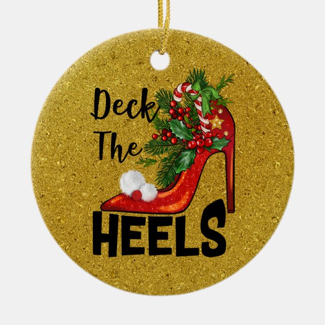 Décoration En Céramique Deck L'Ornament Des Talons (Devant)