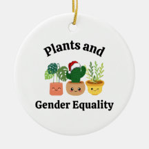 Décor de jardin de plantes politiques drôles Fiert
