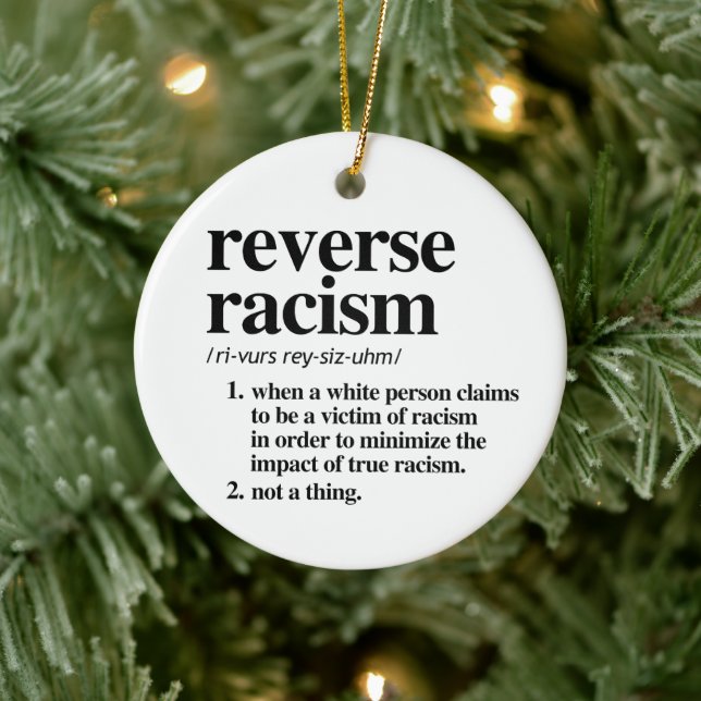 Décoration En Céramique Définition du racisme inverse (Arbre)