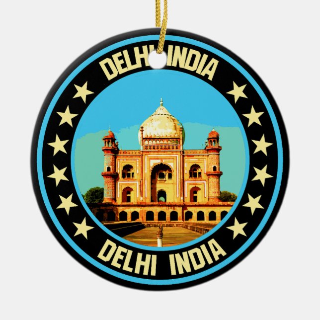 Décoration En Céramique Delhi (Devant)