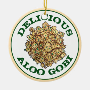 Décoration En Céramique Délicieux Aloo Gobi Indian Food Cauliflower Curry