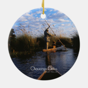 Décoration En Céramique Delta d'Okavango