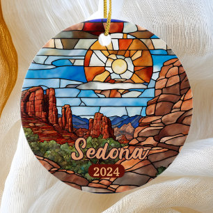 Décoration En Céramique Désert de Sedona Arizona
