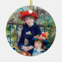 Deux Soeurs - Renoir Impressionniste Peinture 1881