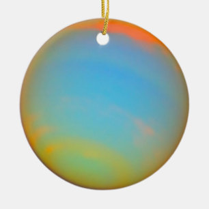 Décoration En Céramique Deux vues de Neptune