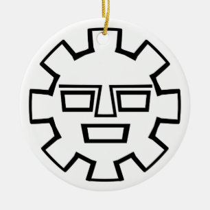 Décoration En Céramique Dieu Inca