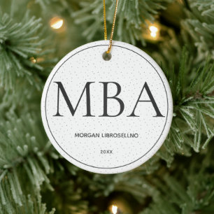 Décoration En Céramique Diplôme en MBA Dot