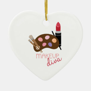 Décoration En Céramique Diva de maquillage