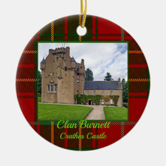 Décoration En Céramique Do-Over Clan Burnett Crathes Castle Xmas Photo