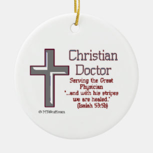 Décoration En Céramique Docteur chrétien