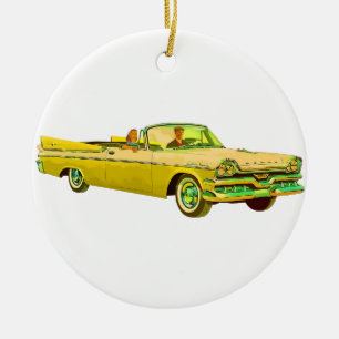 Décoration En Céramique Dodge Custom Royal Lancer 1957