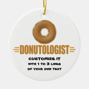 Décoration En Céramique Donut personnalisé