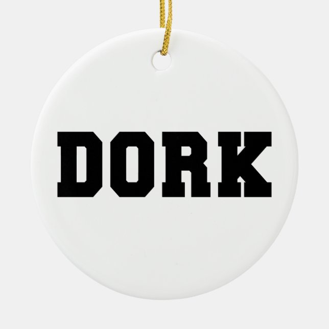 DÉCORATION EN CÉRAMIQUE DORK (Devant)