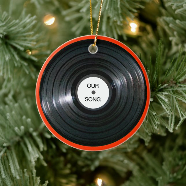 Décoration En Céramique Dossier Vinyl LP (Arbre)