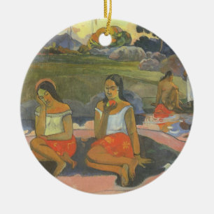 Décoration En Céramique Douce Somnolence par Paul Gauguin, Art Vintage