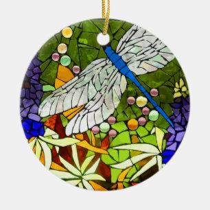 Décoration En Céramique dragon-fly, libellule