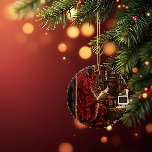 Décoration En Céramique Dragon Podcast Library (Créateur téléchargé)